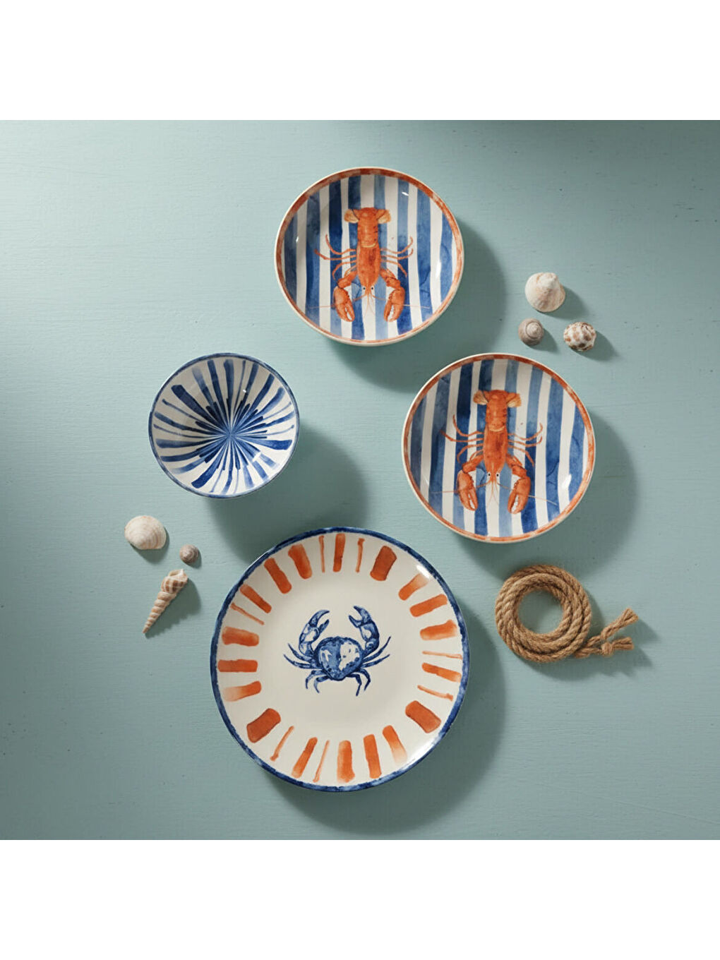 Ekru Camelia Mare 8 Parça 2 Kişilik Yemek Takımı 5586-2