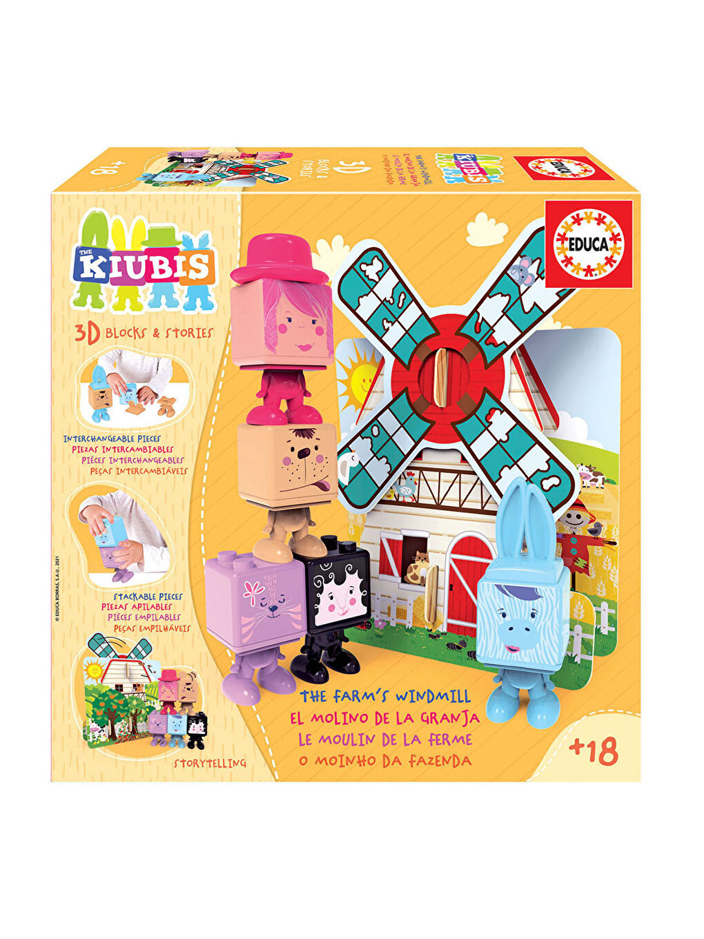 Çocuk Puzzle El Molino De La Grnja The Kiu 19223-1