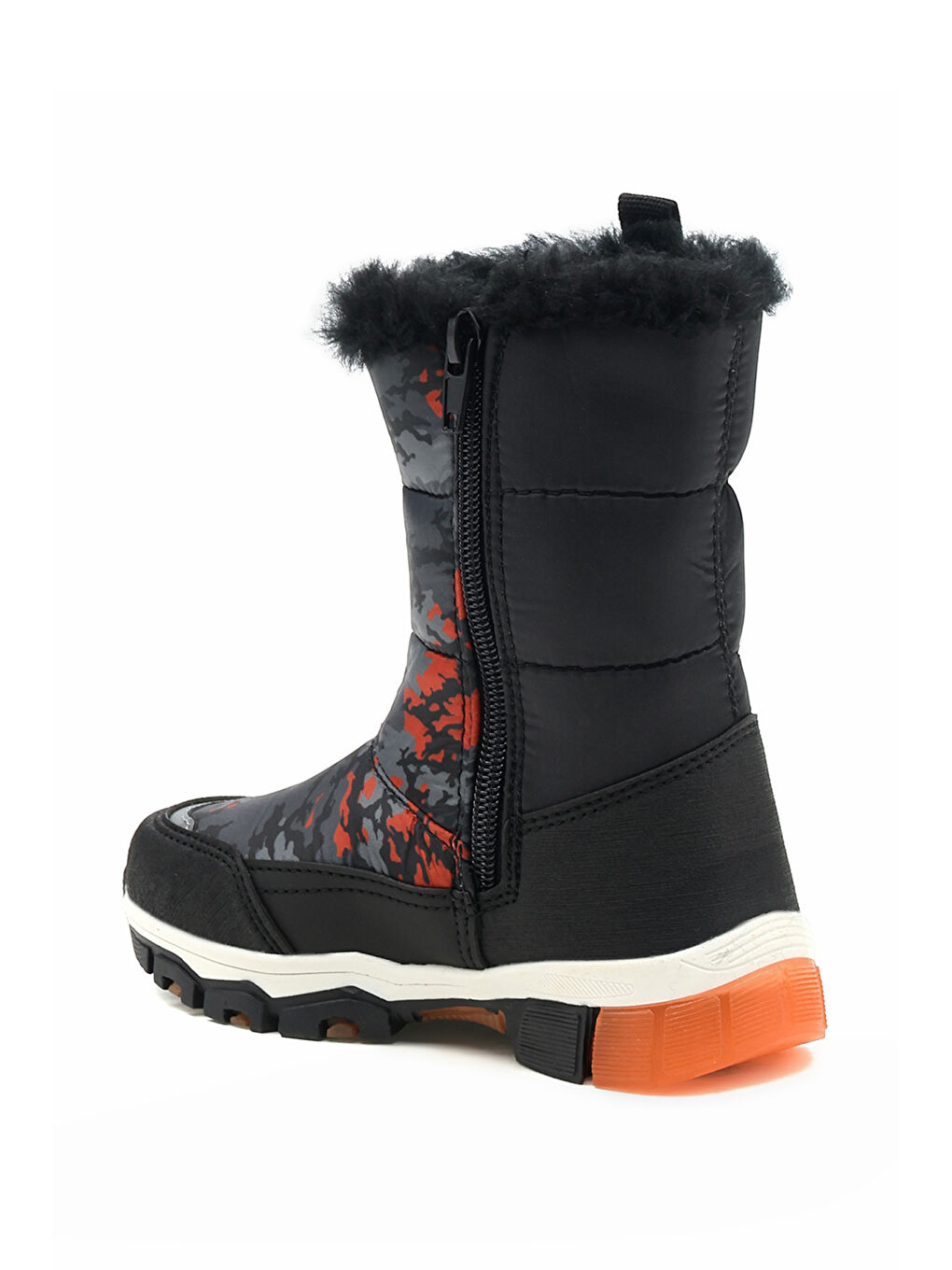 TORMEN 1PR Siyah Erkek Çocuk Kar Botu-2