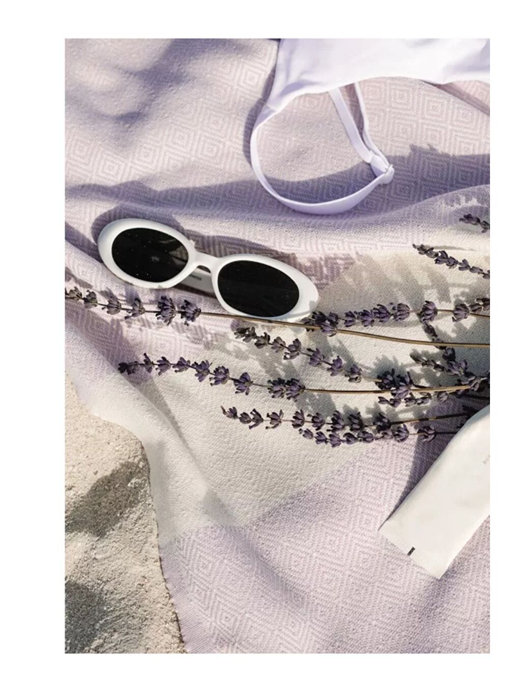 Lila Elmas Yöresel Peştemal – 100x180 cm | %100 Pamuk-3