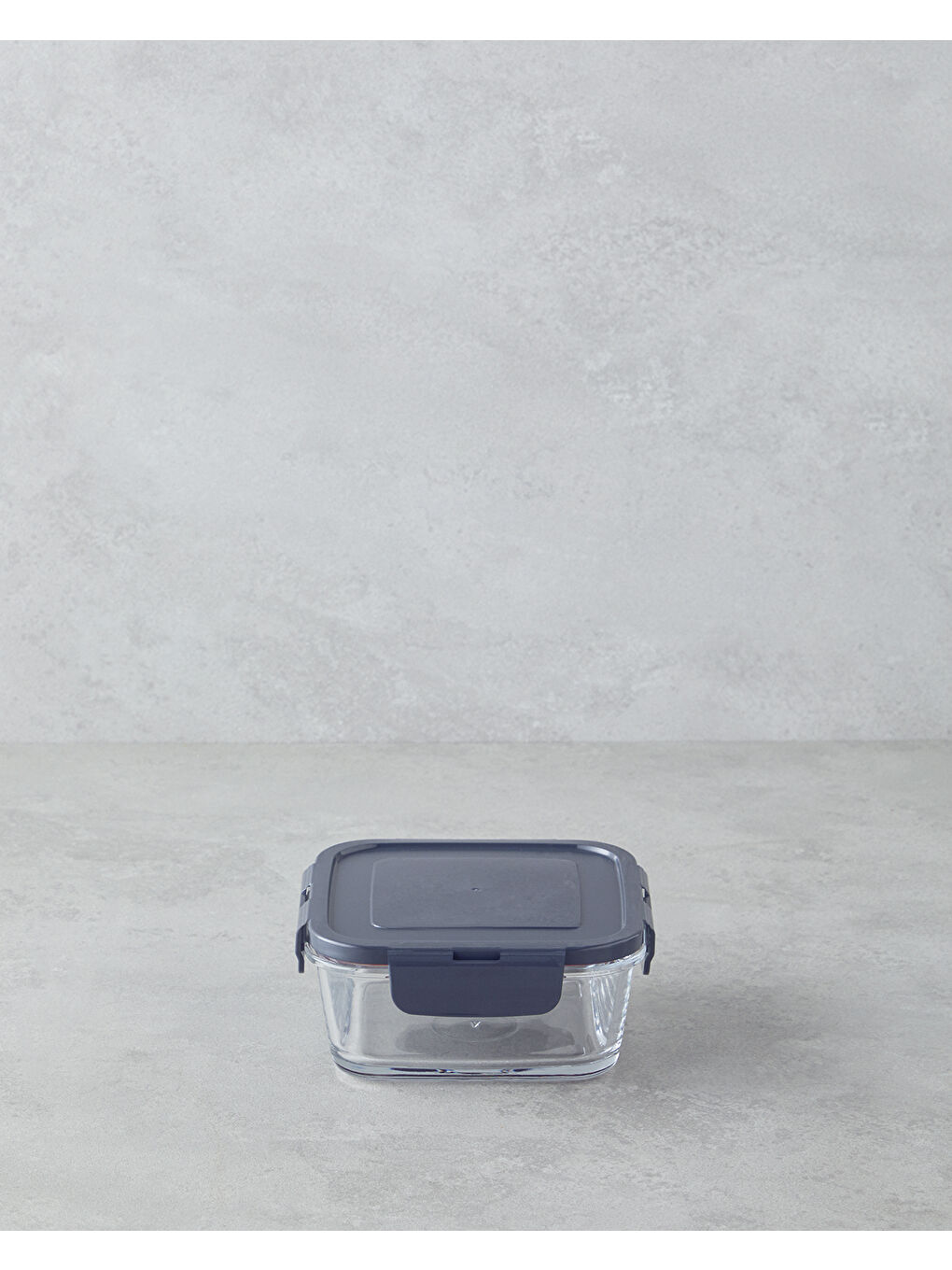 Fresh Ware Cam Saklama Kabı 400 ml Gri