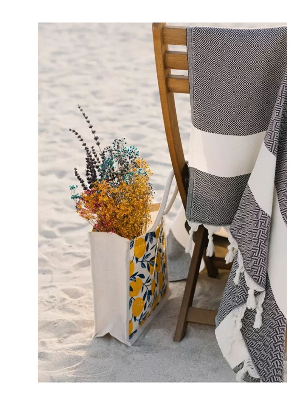 Siyah Elmas Yöresel Peştemal – 100x180 cm | %100 Pamuk-1