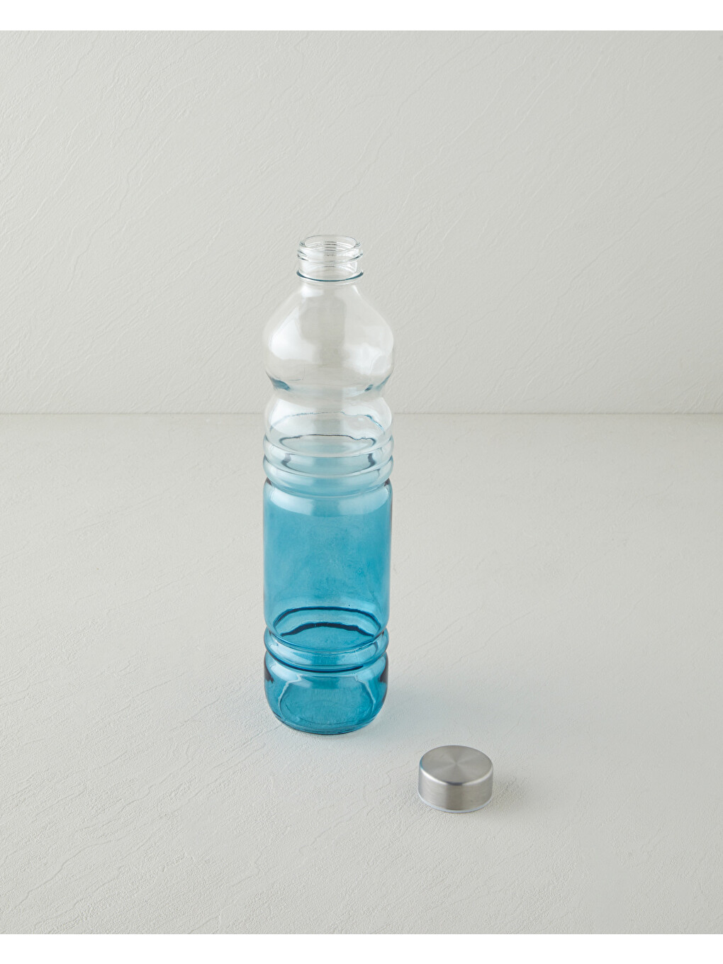 Nova Cam Şişe 1000 Ml Mavi-1