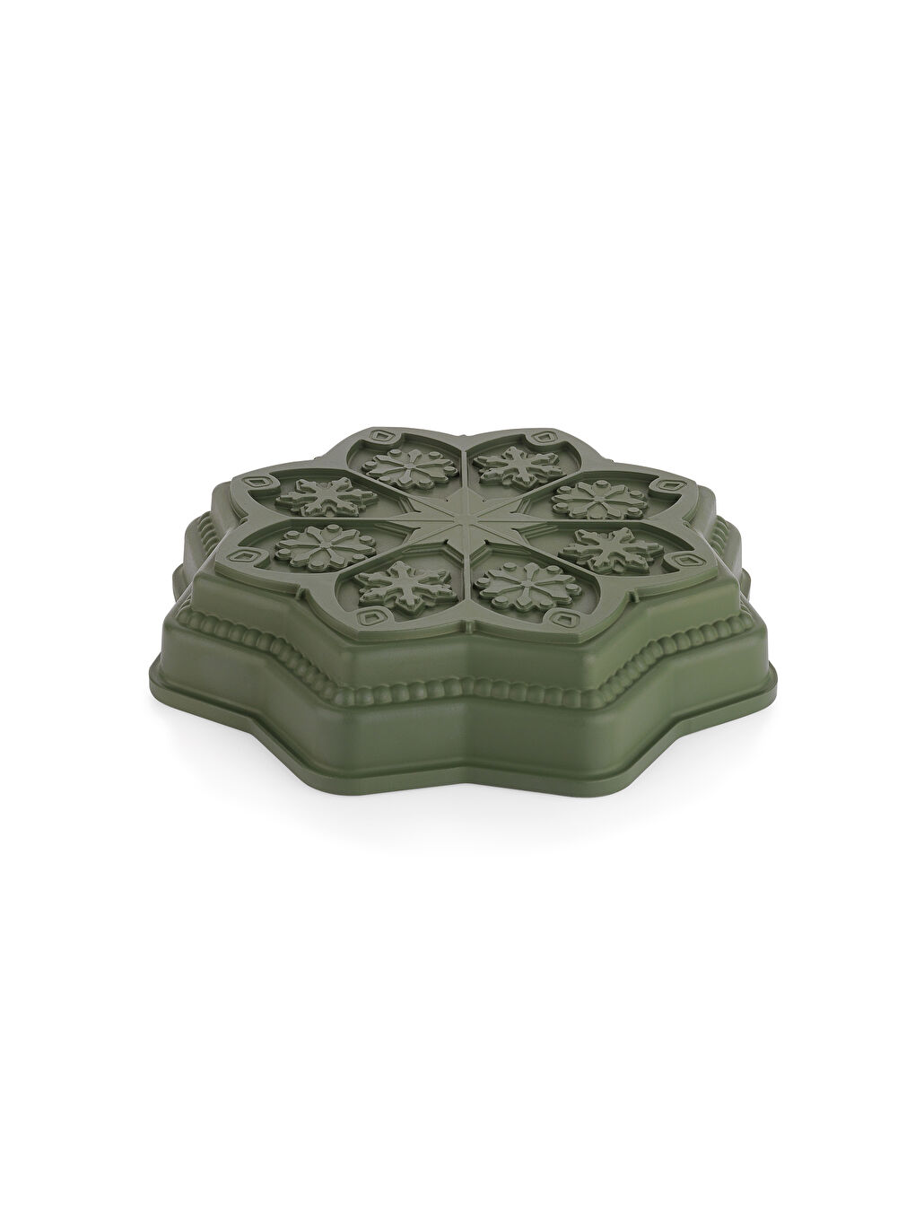 Black Stone Pine Döküm Kek Kalıbı 1 Parça-Yeşil-2