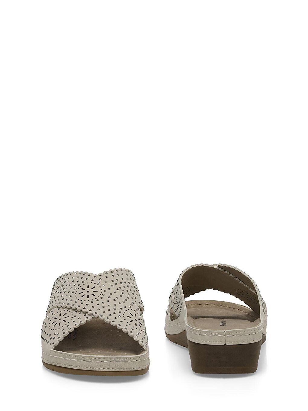 166389.Z4FX Bej Kadın Terlik-4