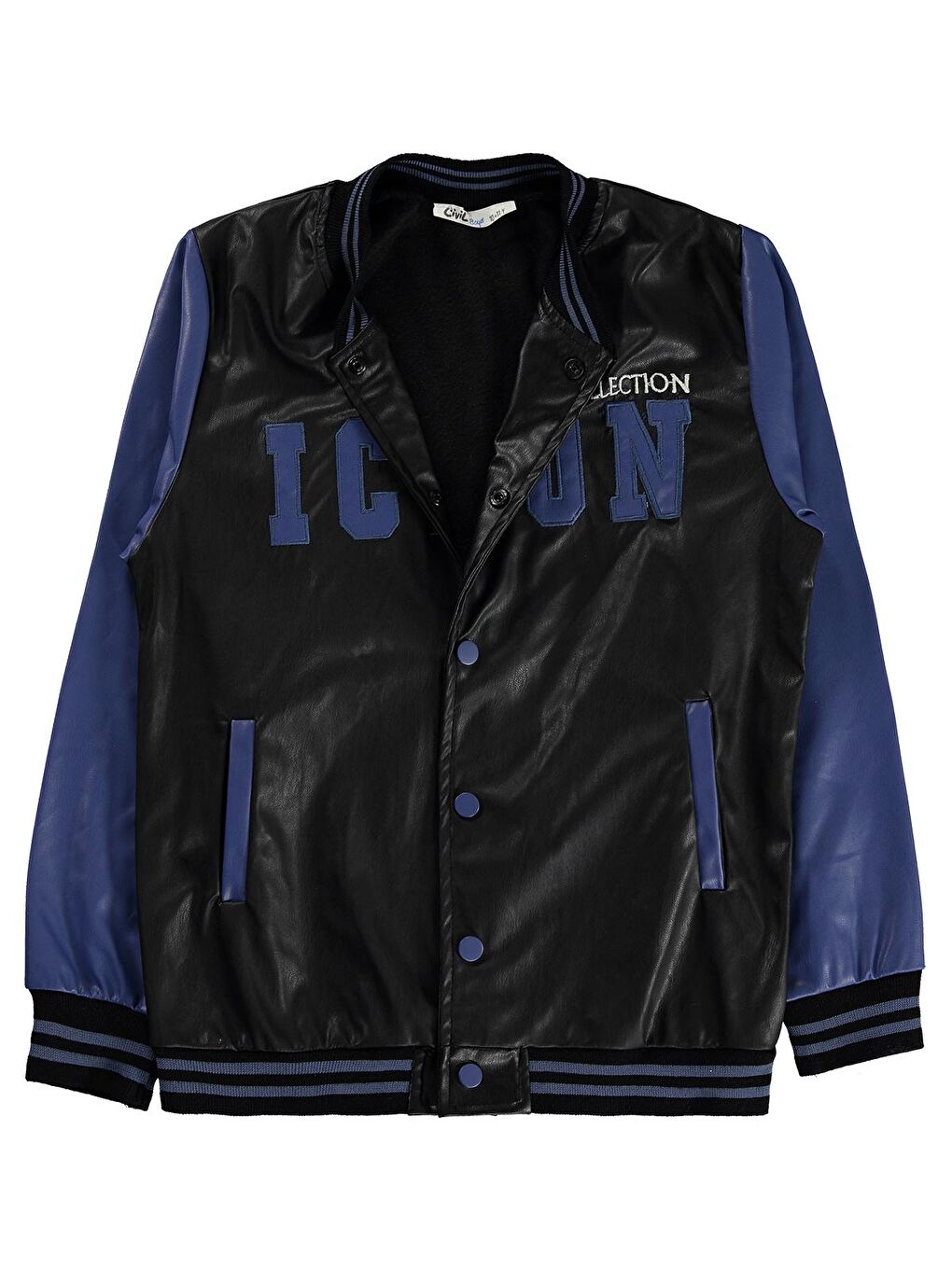 Boys Erkek Çocuk Ceket 10-13 Yaş Saks Mavisi-2