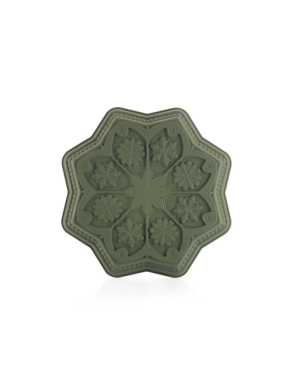 Black Stone Pine Döküm Kek Kalıbı 1 Parça-Yeşil-4