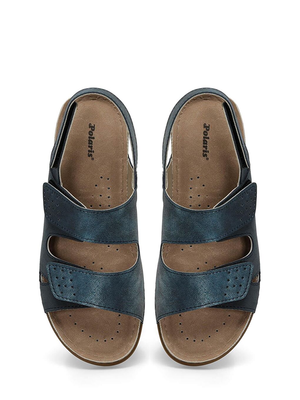 166359.Z4FX Lacivert Kadın Comfort Sandalet-3