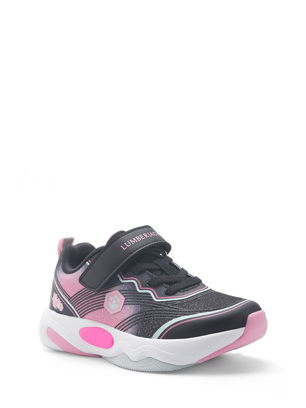 POPS 5FX Siyah Kız Çocuk Spor Ayakkabı-1