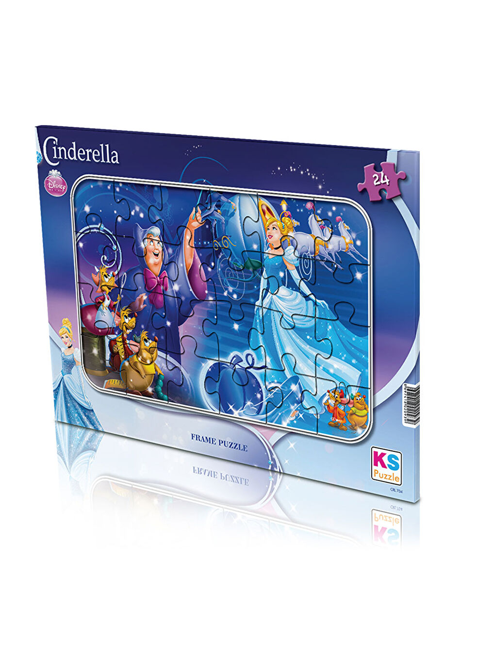 Cindirella Frame Puzzle 24 Parça CRL704