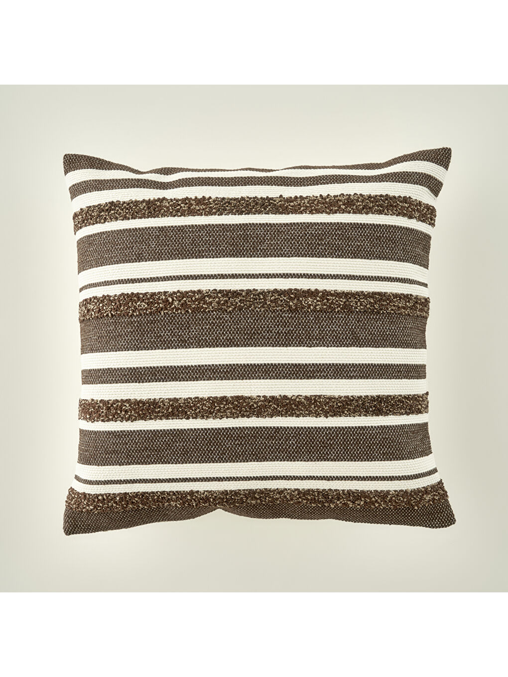 Divina Dekoratif Yastık Kılıfı Kahverengi (43x43 cm)