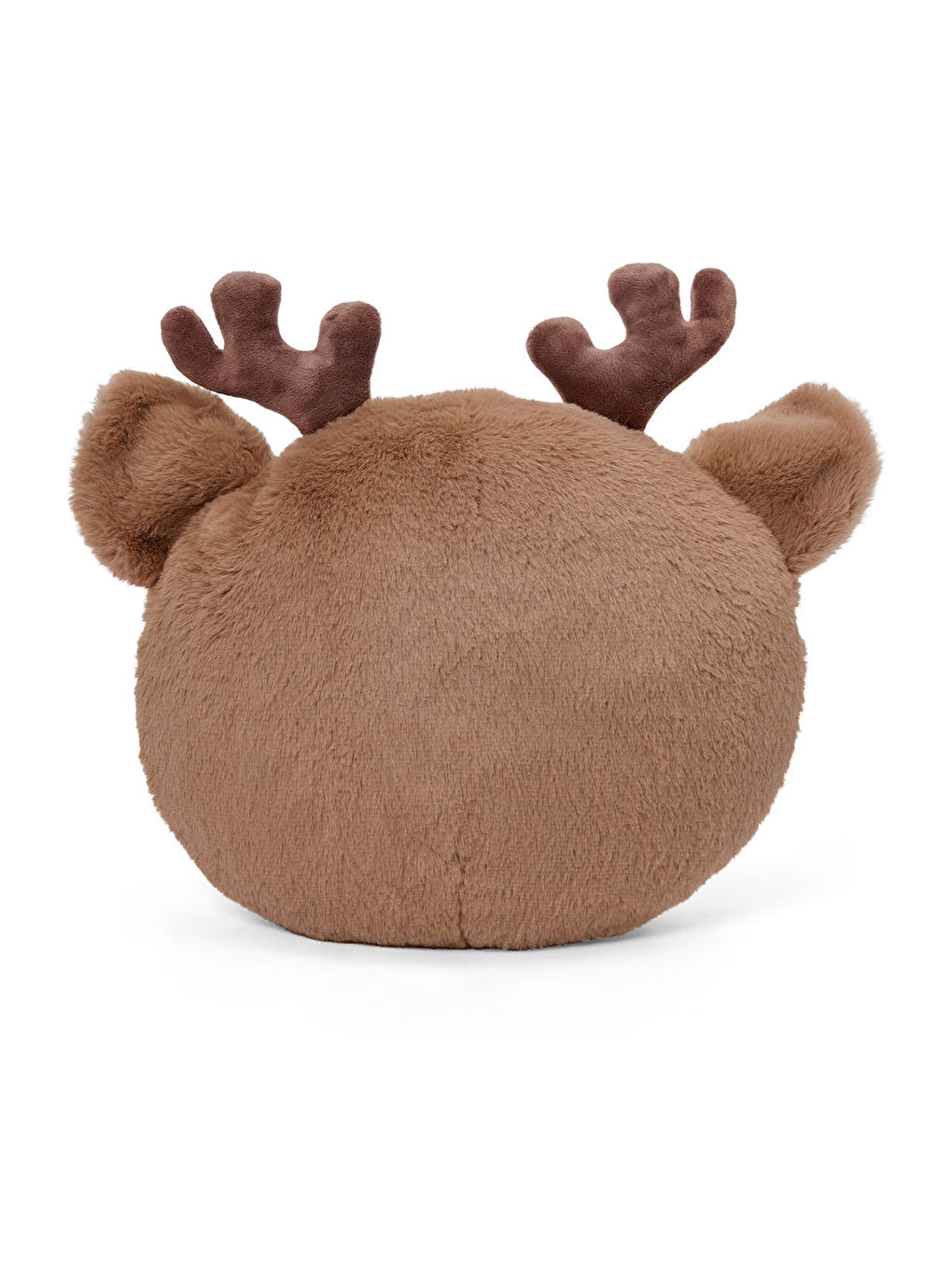 Ekru Pelüş Yastık, Geyik-2