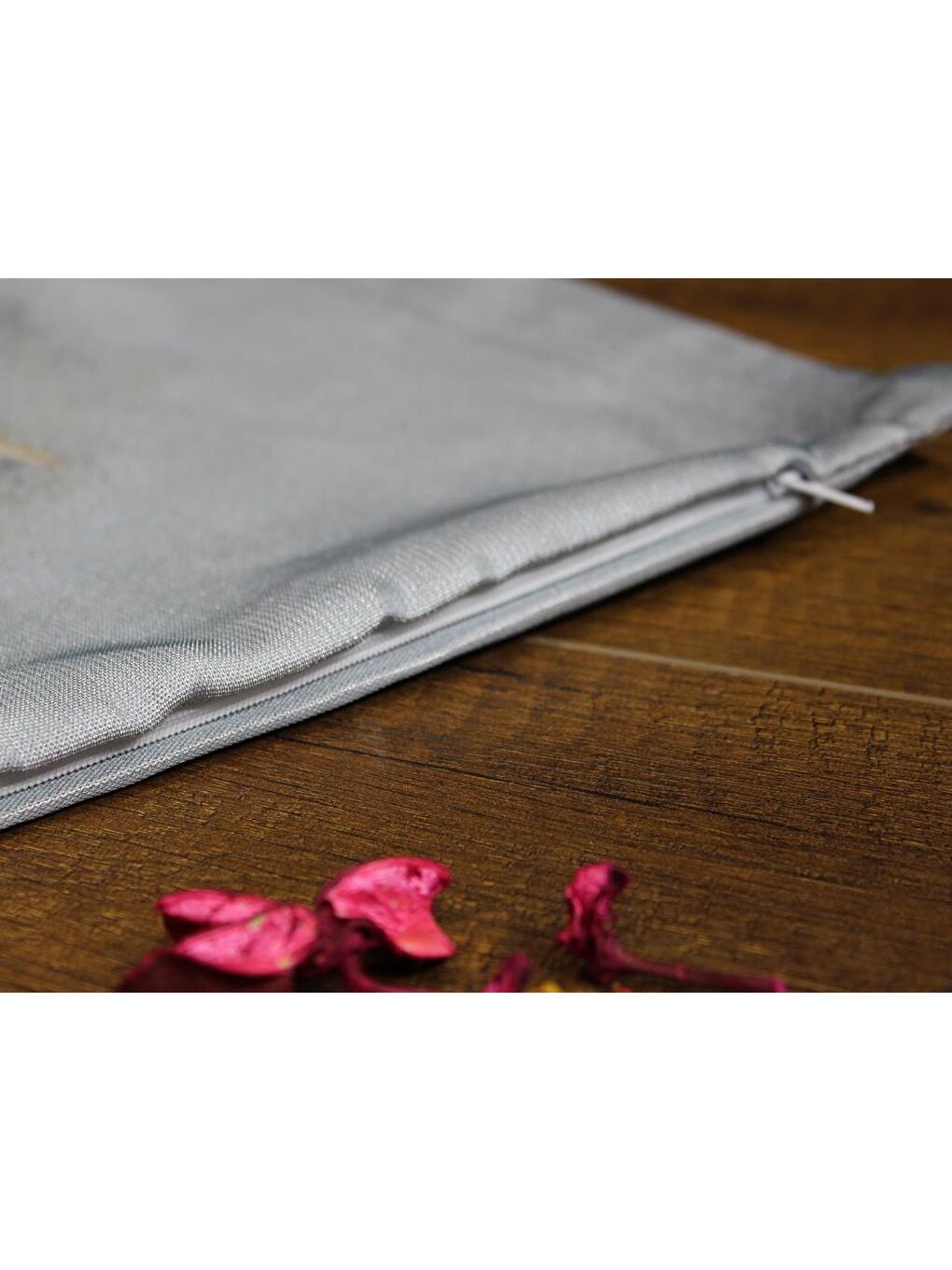 Goblen Lüx 2 Li Kırlent Kılıfı Gri-4