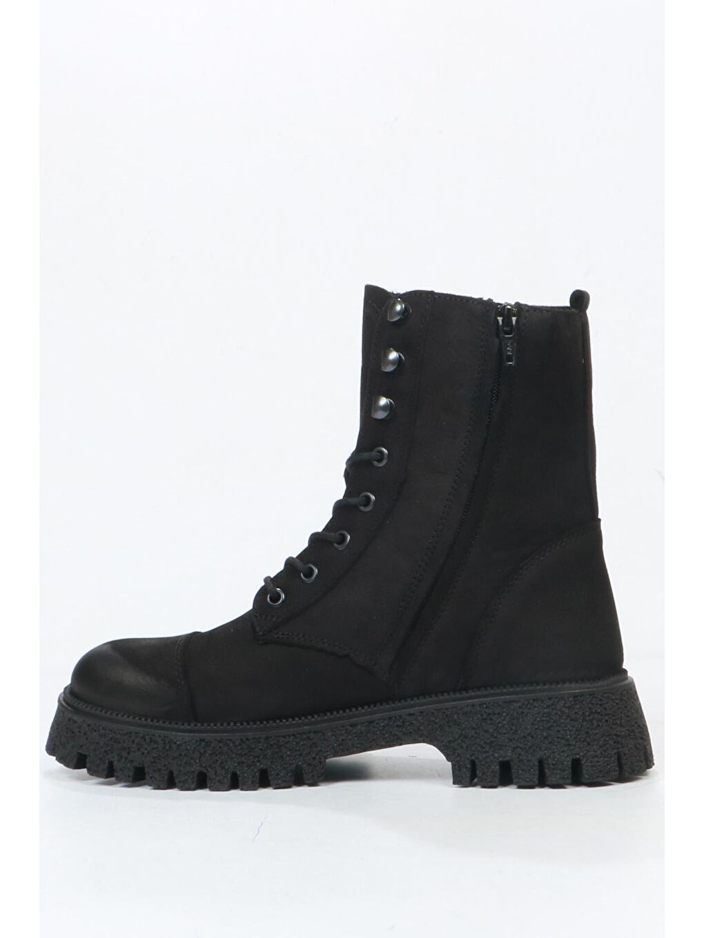 Geillis Hakiki Deri Siyah Kadın Bot 102 23845-Z-3