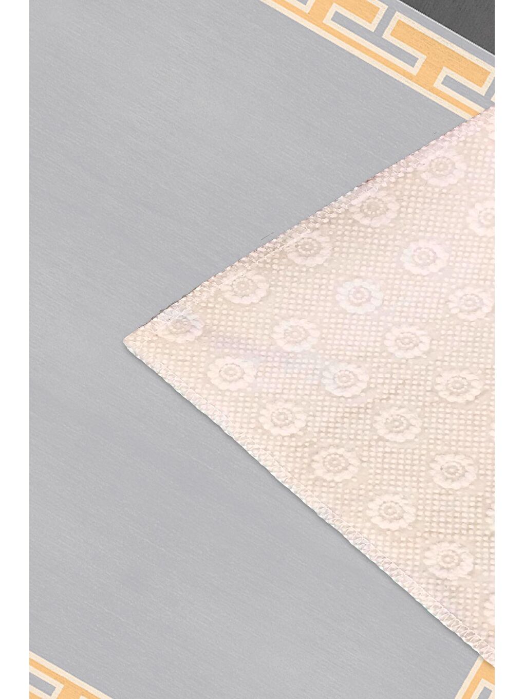 Gri Dekoratif Özel Tasarım Modern Halısı 160x230 cm-3