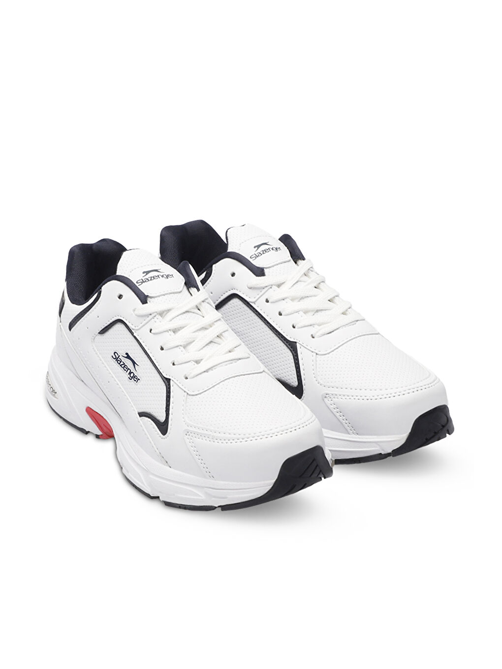 MOSS Erkek Sneaker Ayakkabı Beyaz / Lacivert / Kırmızı-1