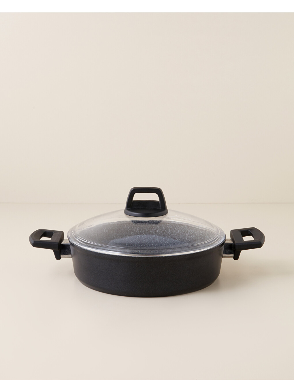 Valencia Premium 3 Parça Tencere-tava Seti 26-26 Cm Siyah-1