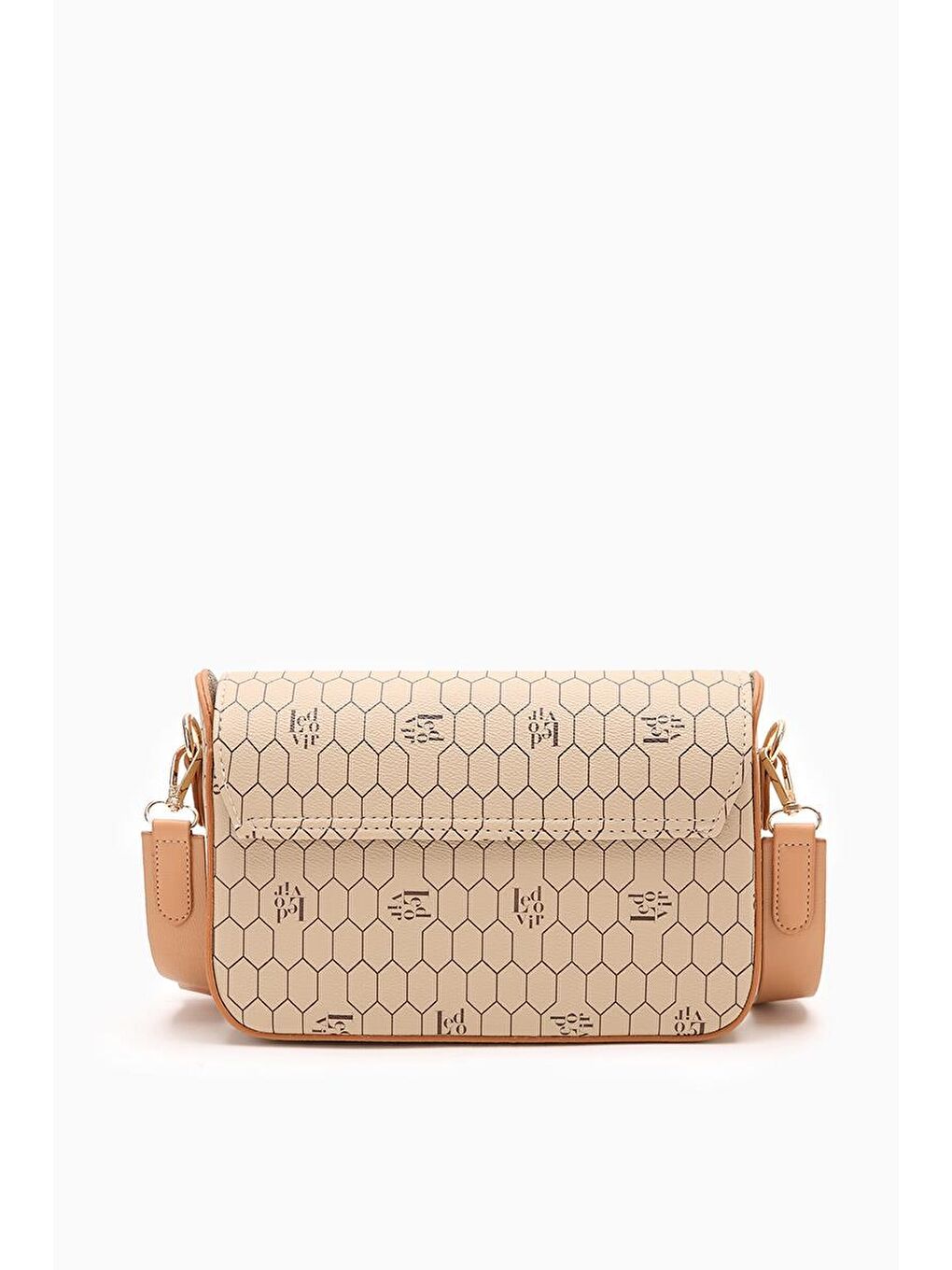 Bej Vizon Kadın Omuz Çantası 930099