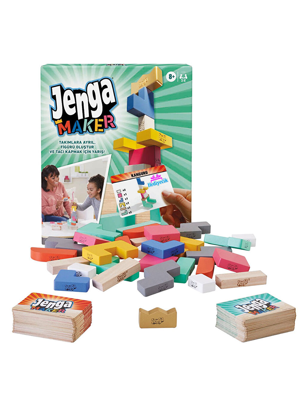 Hasbro Gaming Hasbro Games Jenga Maker Kutu Oyunu F4528