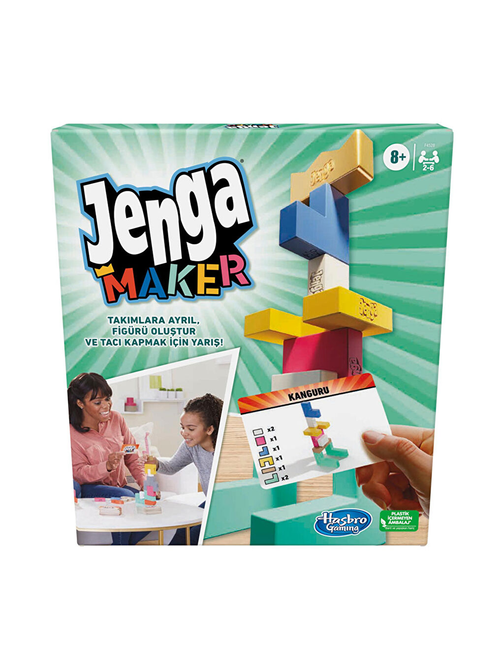 Hasbro Gaming Hasbro Games Jenga Maker Kutu Oyunu F4528 - 2