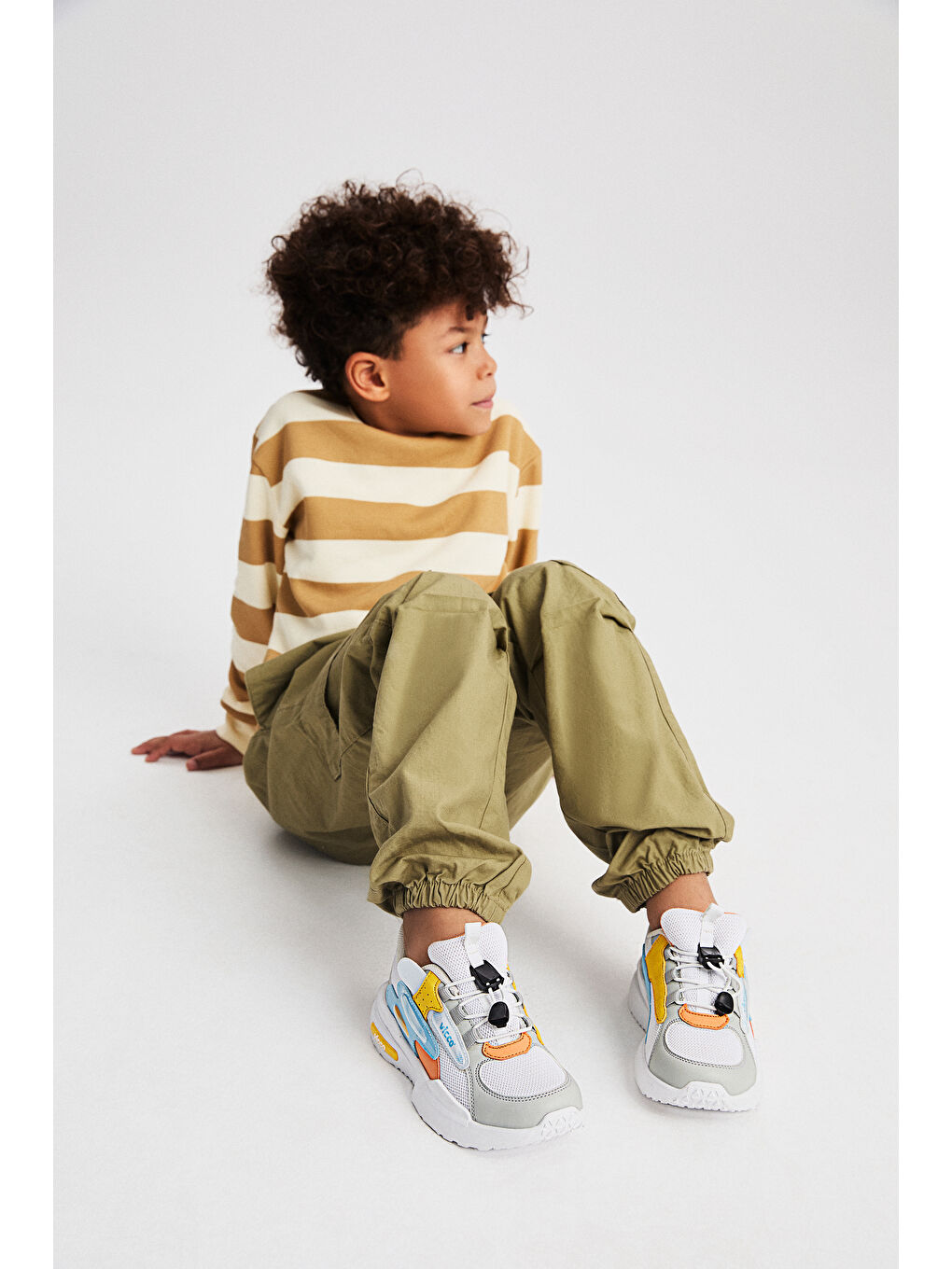 Cecelia Basic Erkek Genç Beyaz Spor Ayakkabı-1