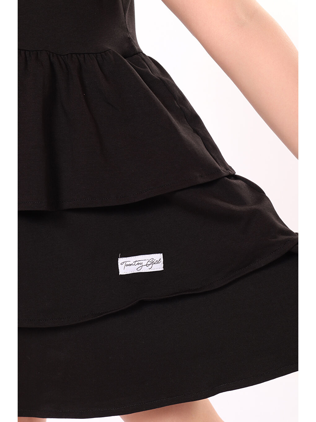 Siyah Kız Çocuk Elbise-1