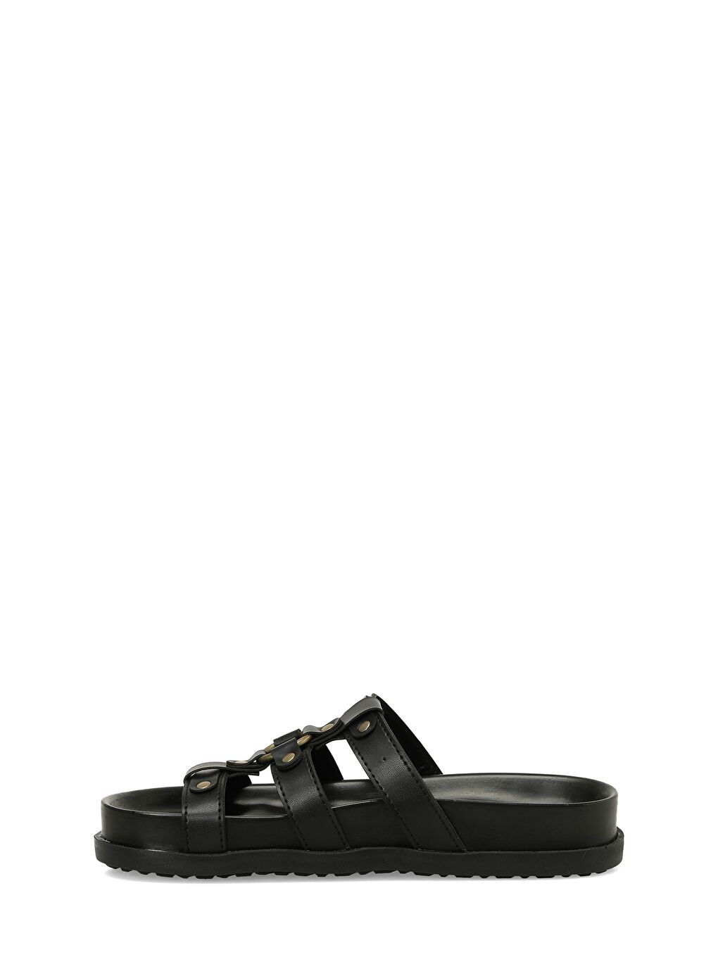 26S-302 6FX Siyah Kadın Terlik-2