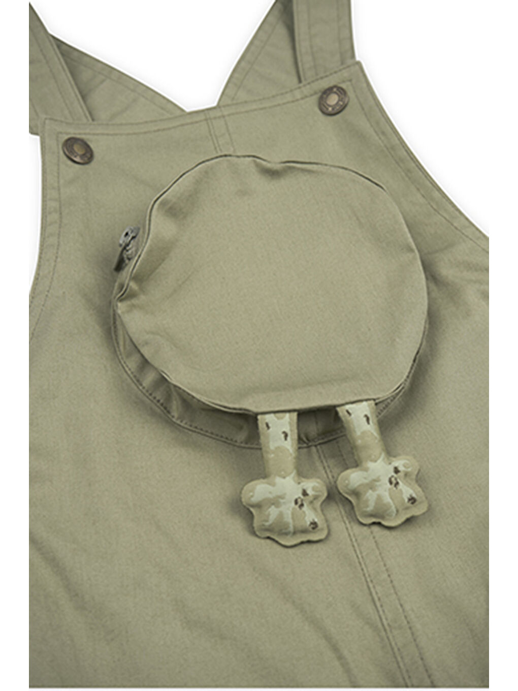 Erkek Çocuk Salopet Haki-3