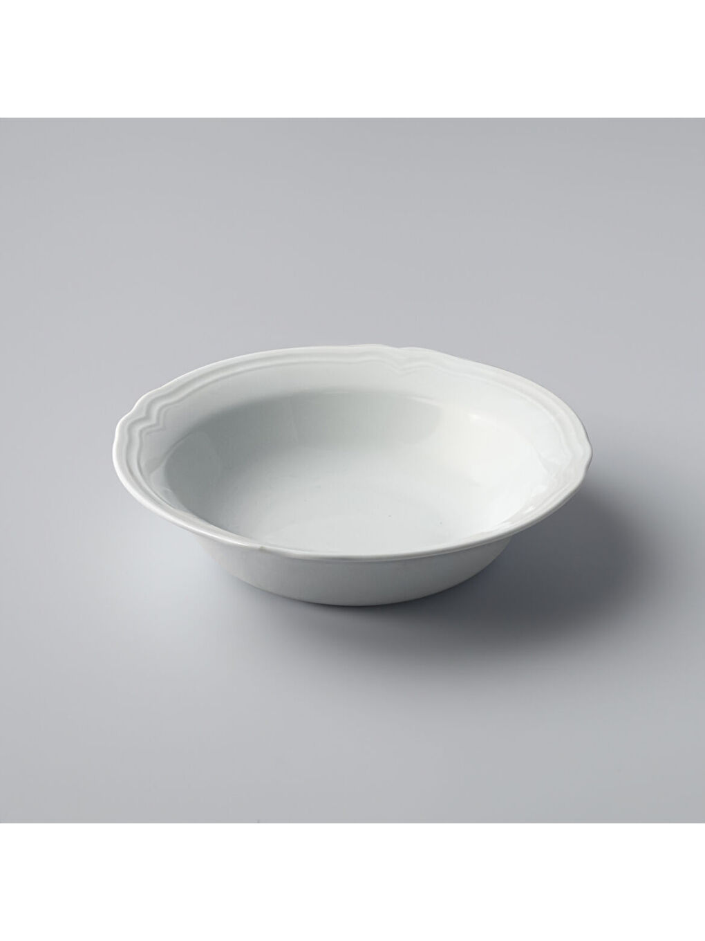 Ekru Venedik 2 Adet 25 Cm Salata Kasesi-1