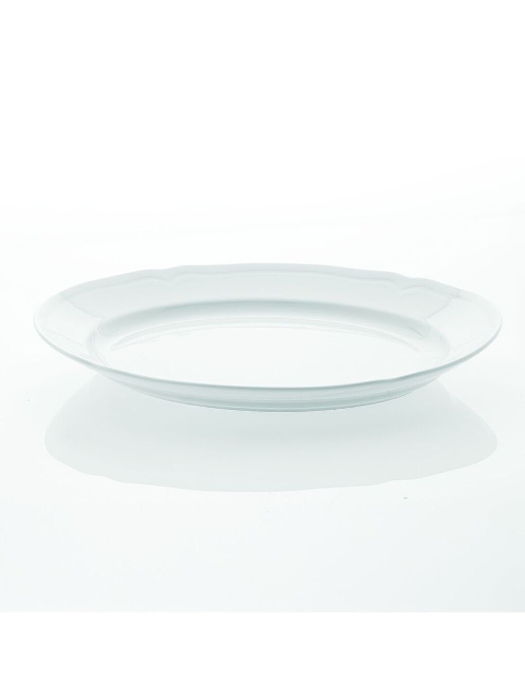 Ekru Venedik 2 Parça 29 Cm Kayık Tabak-1