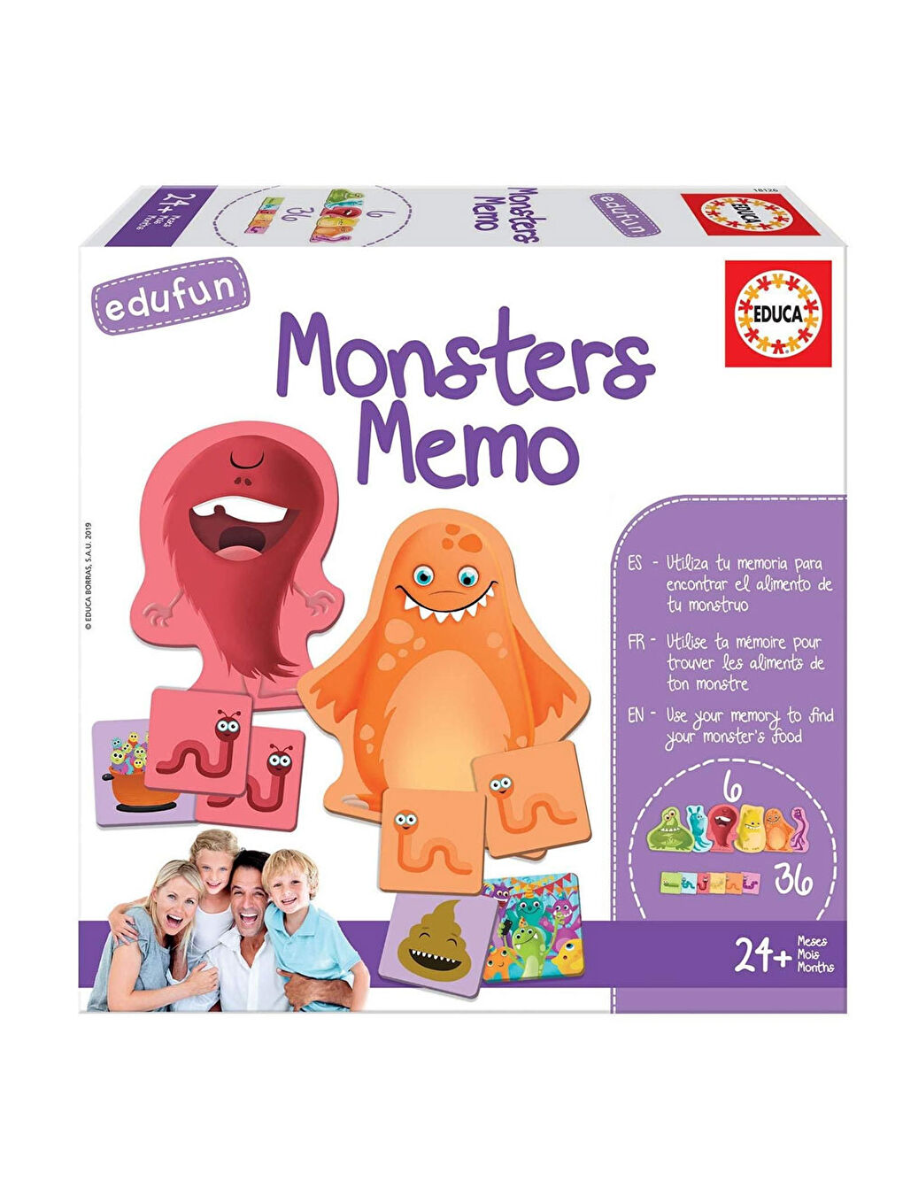 Puzzle Canavarlar Memo Hafıza Oyunu 18126