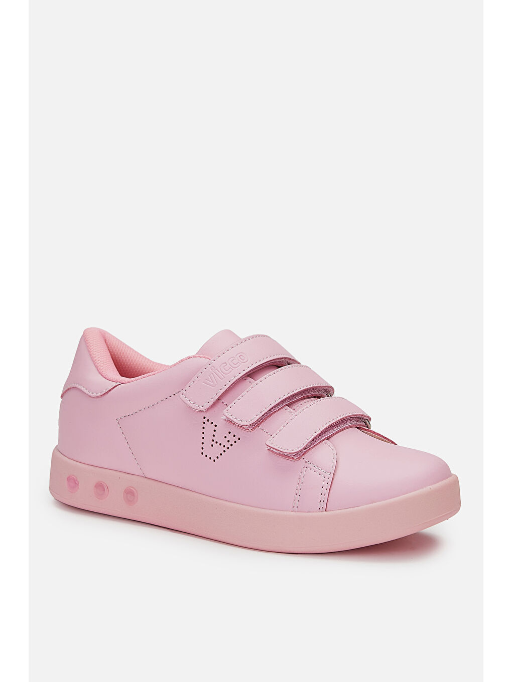 Vicco Pembe Oyo Işıklı Kız Çocuk Pembe Sneaker