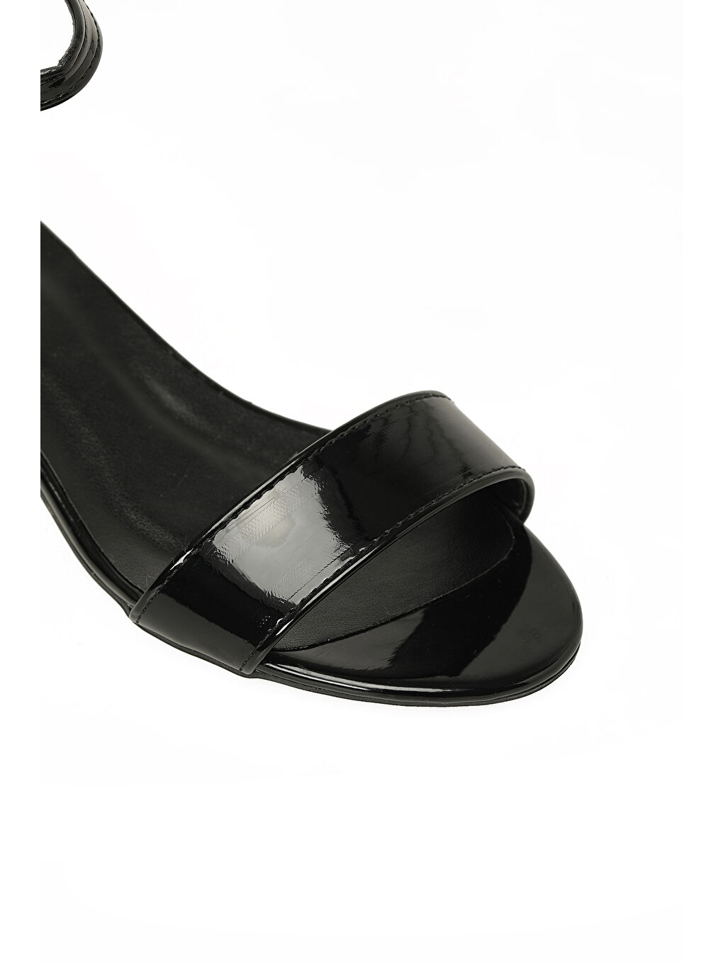 25S-277 Siyah Kadın Topuklu Sandalet-6