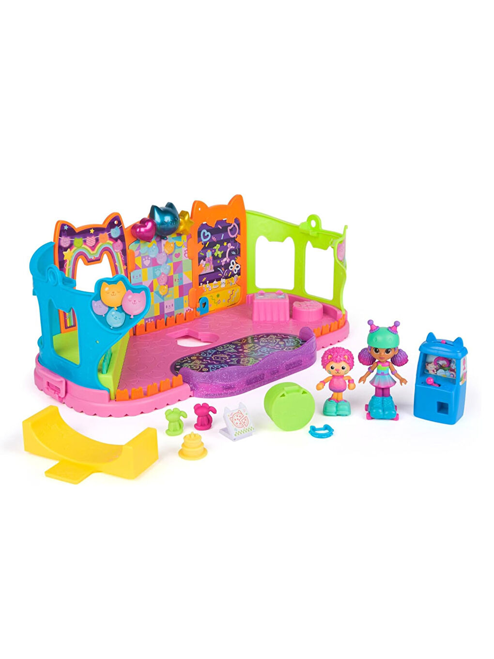 Gabby's Dollhouse Gabby s Dollhouse Çatı Katı Partisi ve Kaykay Odası SPM-6069755 - 2