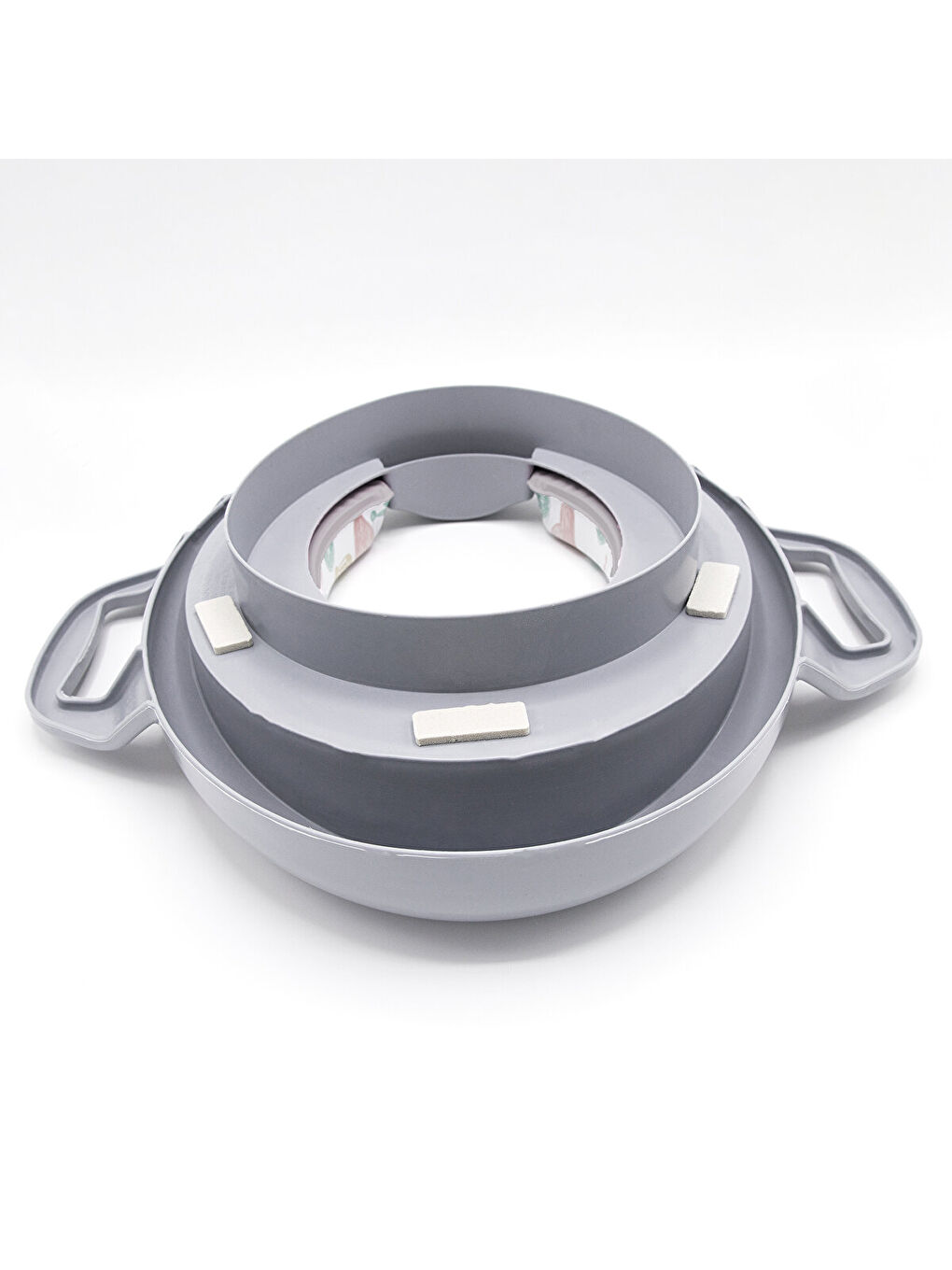 Mega Klozet Adaptörü Soft Gri-1