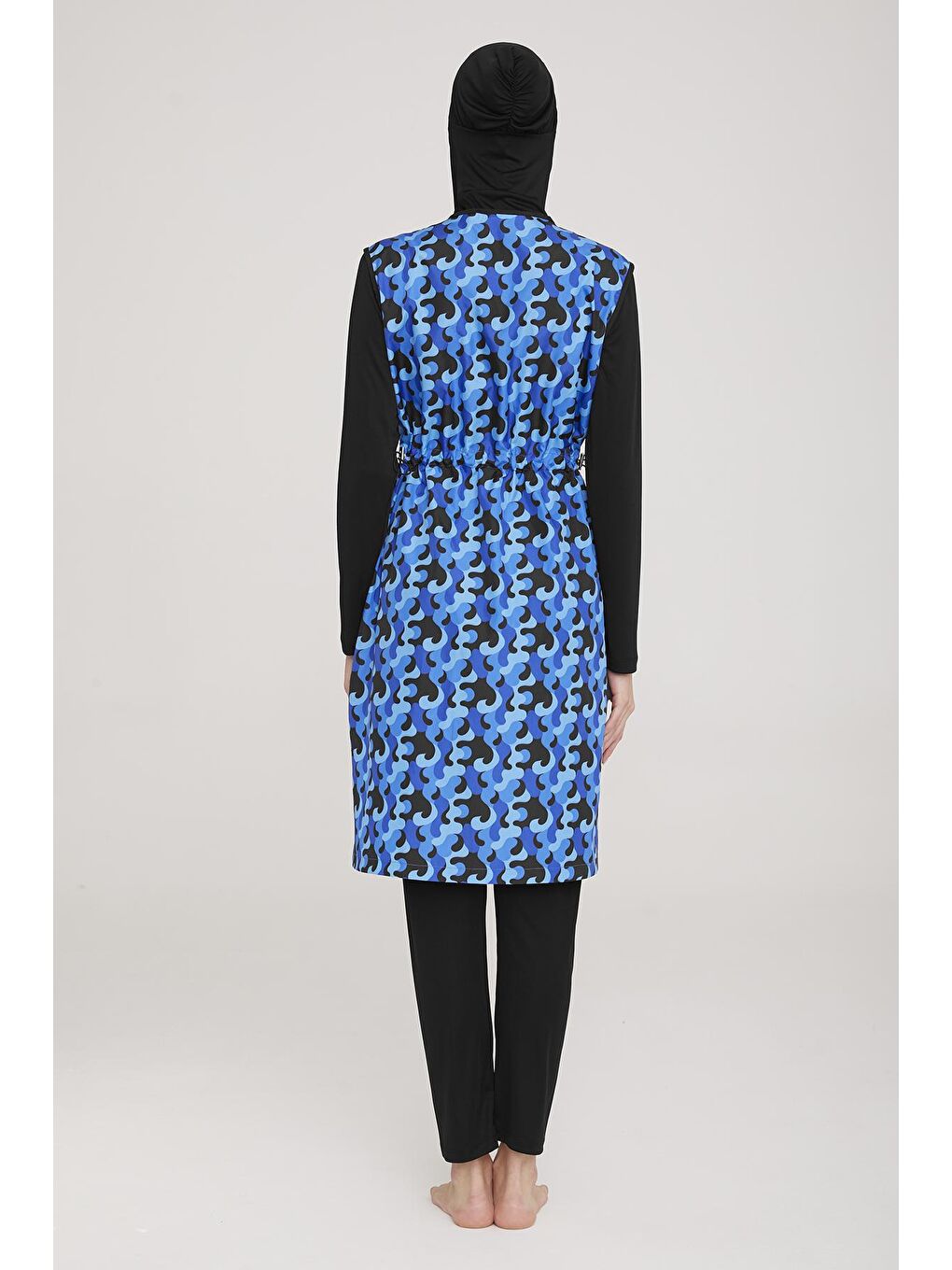 Tam Kapalı Tesettür Mayo Jaana 3 9048 Siyah-4