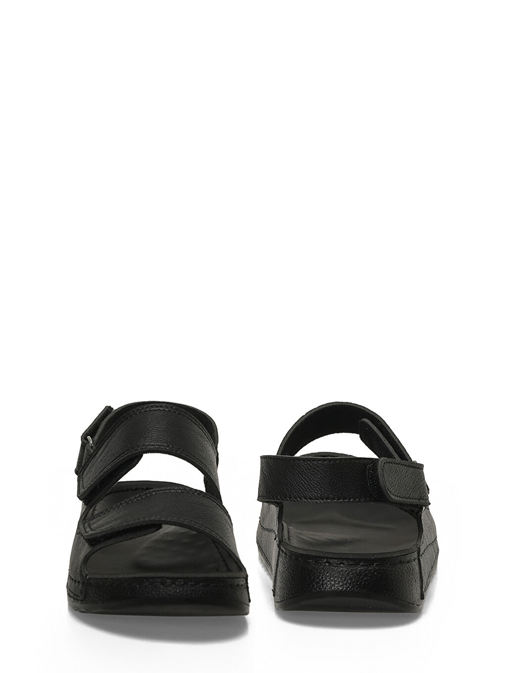109201.M Siyah Erkek Sandalet-4