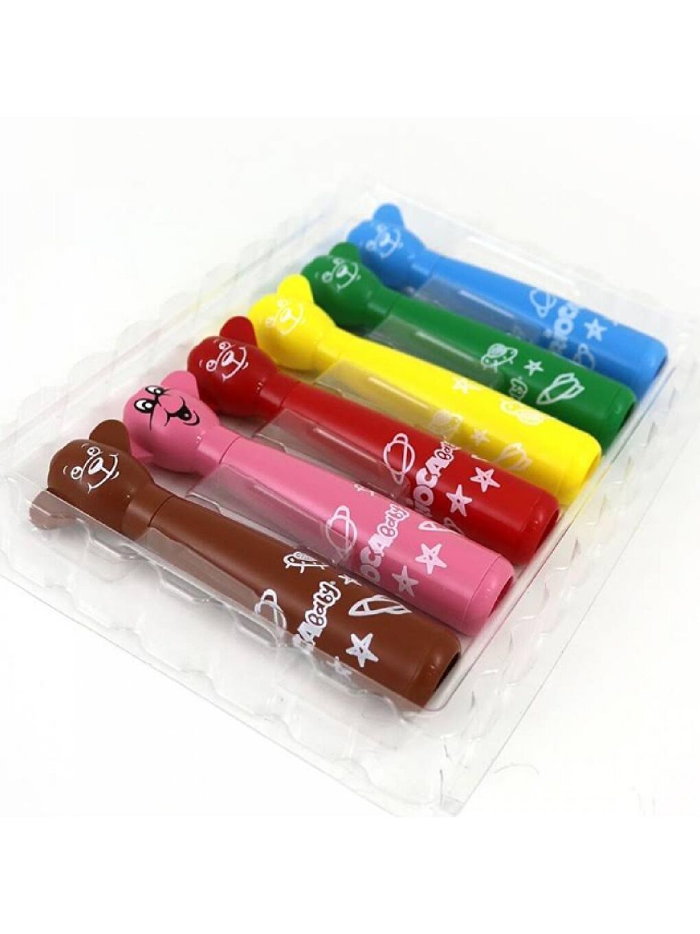 Teddy Jumbo Bebek Süper Yıkanabilir Keçeli Boya Kalemi 6 Lı(42815)-3