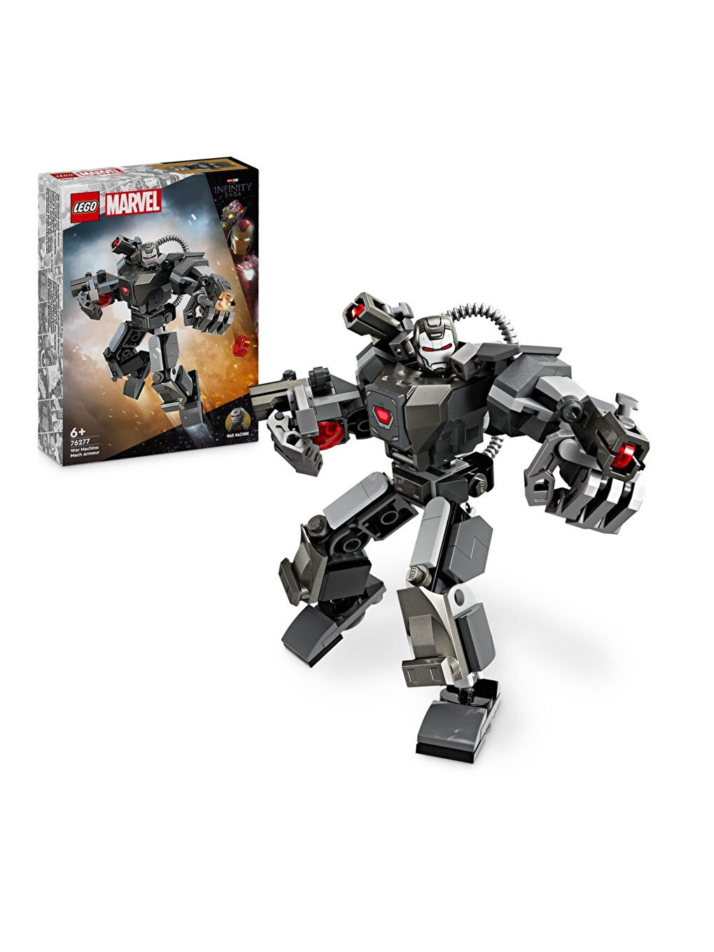 Lego Super Heroes Marvel War Machine Robot Zırhı 76277