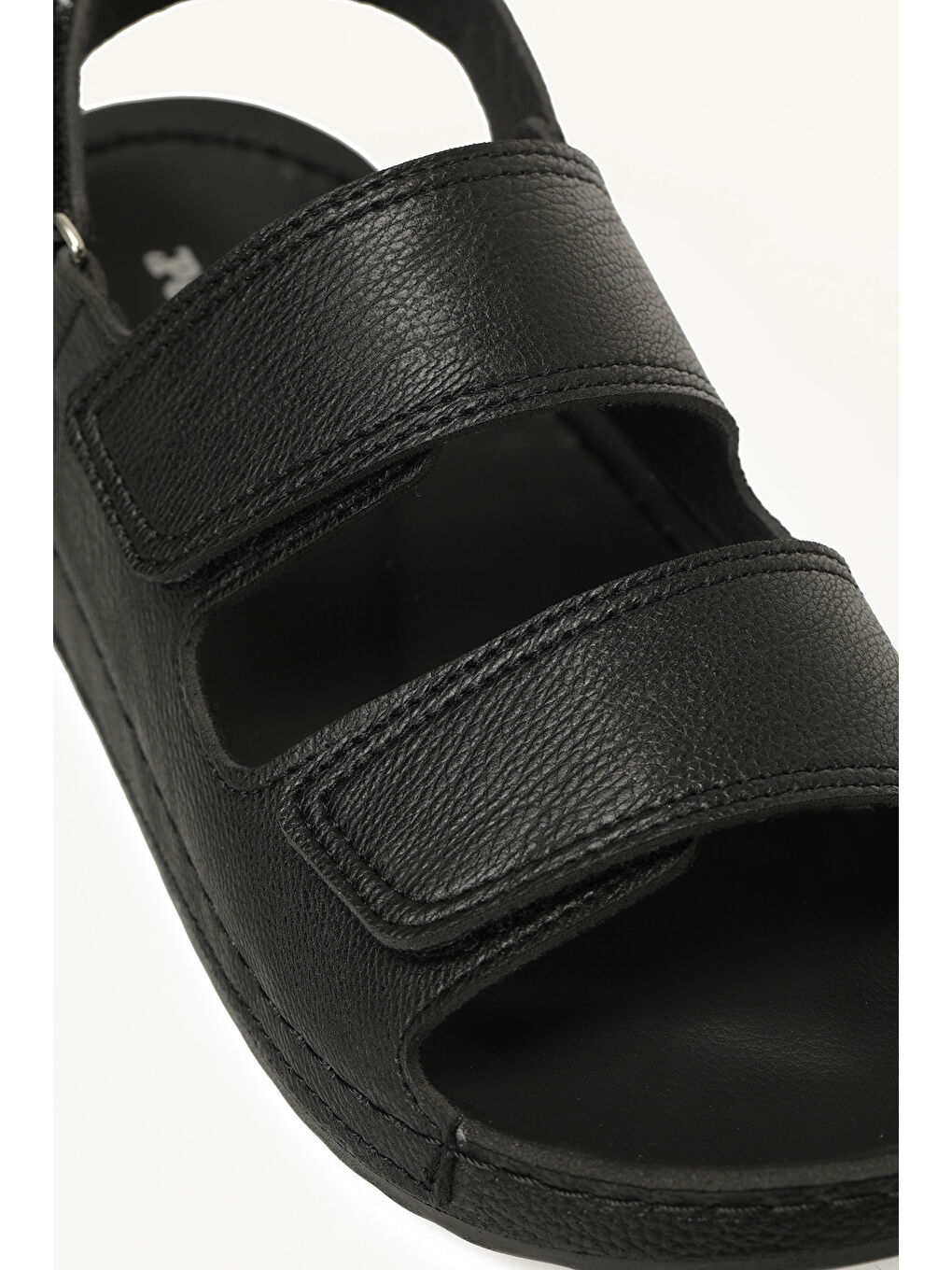 109201.M Siyah Erkek Sandalet-6