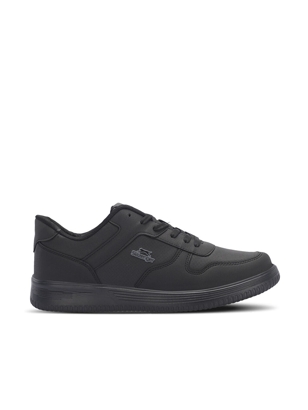SLAZENGER ELIORA I Büyük Beden Erkek Sneaker Ayakkabı Siyah / Siyah