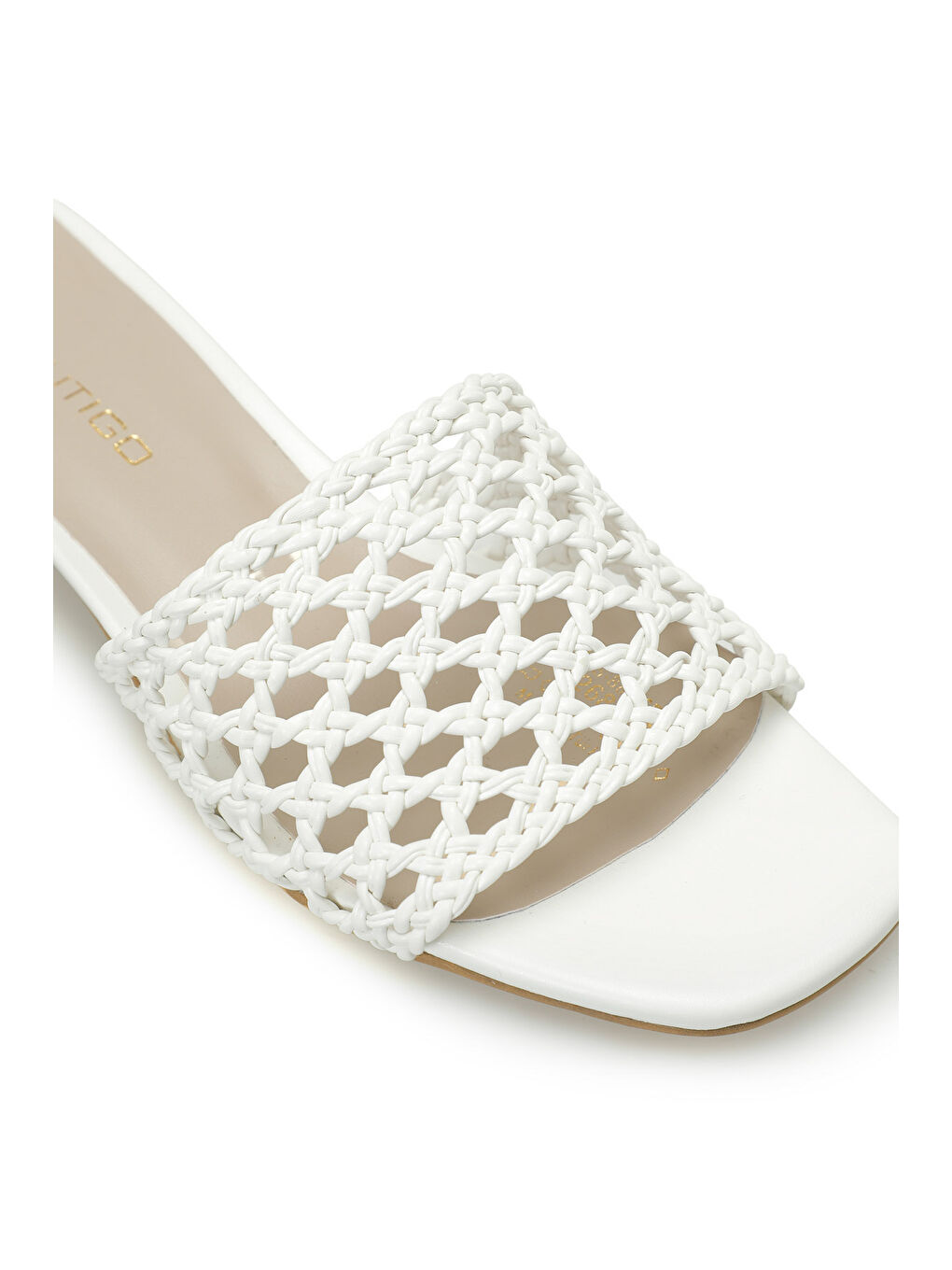 26S-880 Beyaz Kadın Terlik-6