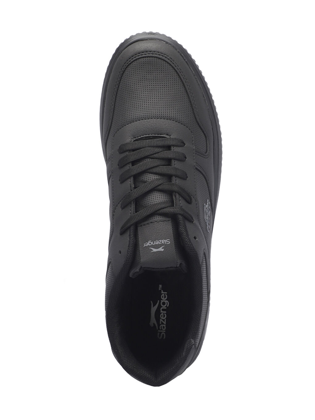SLAZENGER ELIORA I Büyük Beden Erkek Sneaker Ayakkabı Siyah / Siyah - 4