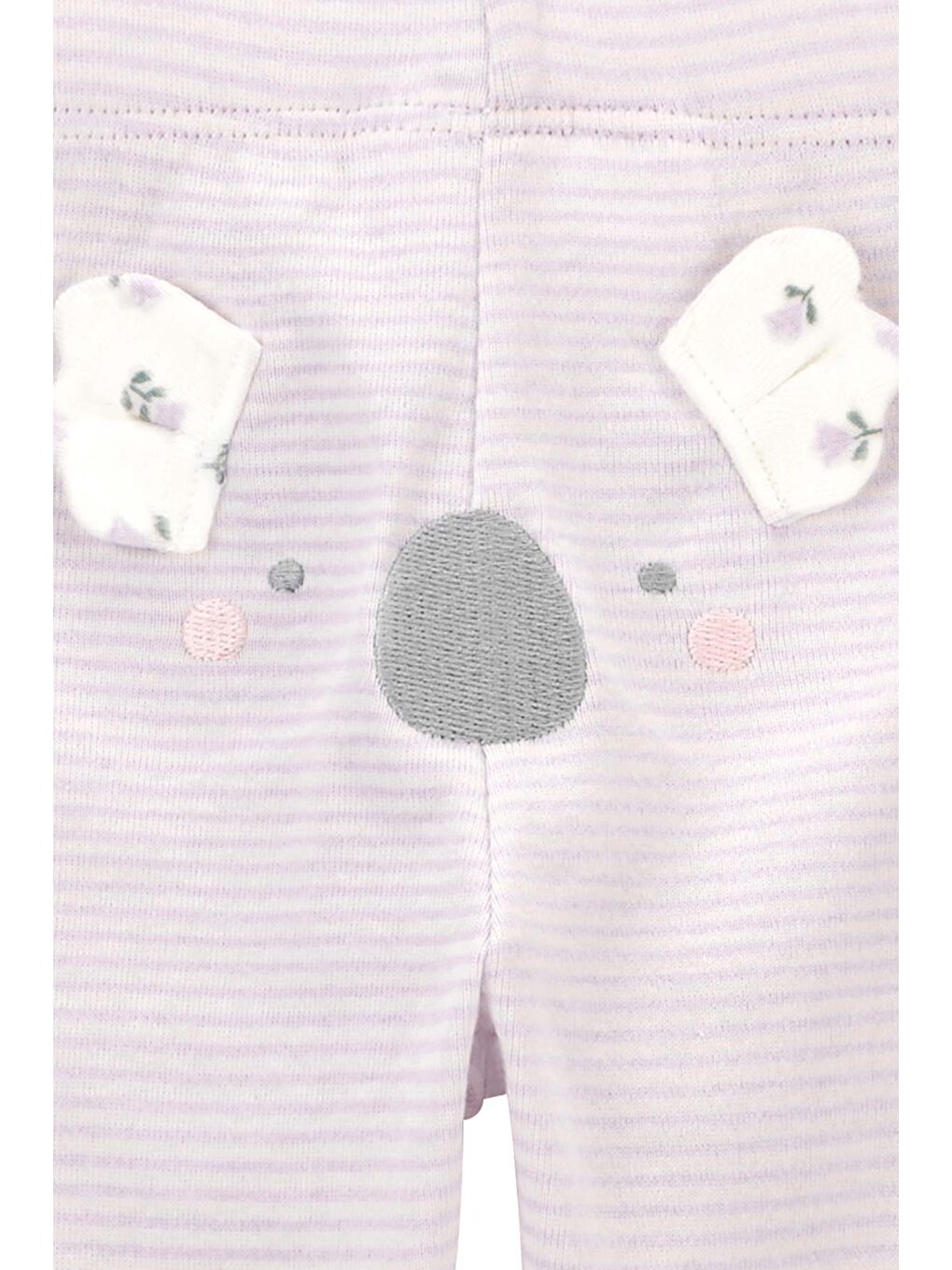 Karışık Kız Bebek Body Pantolon Set 3'lü Paket-3