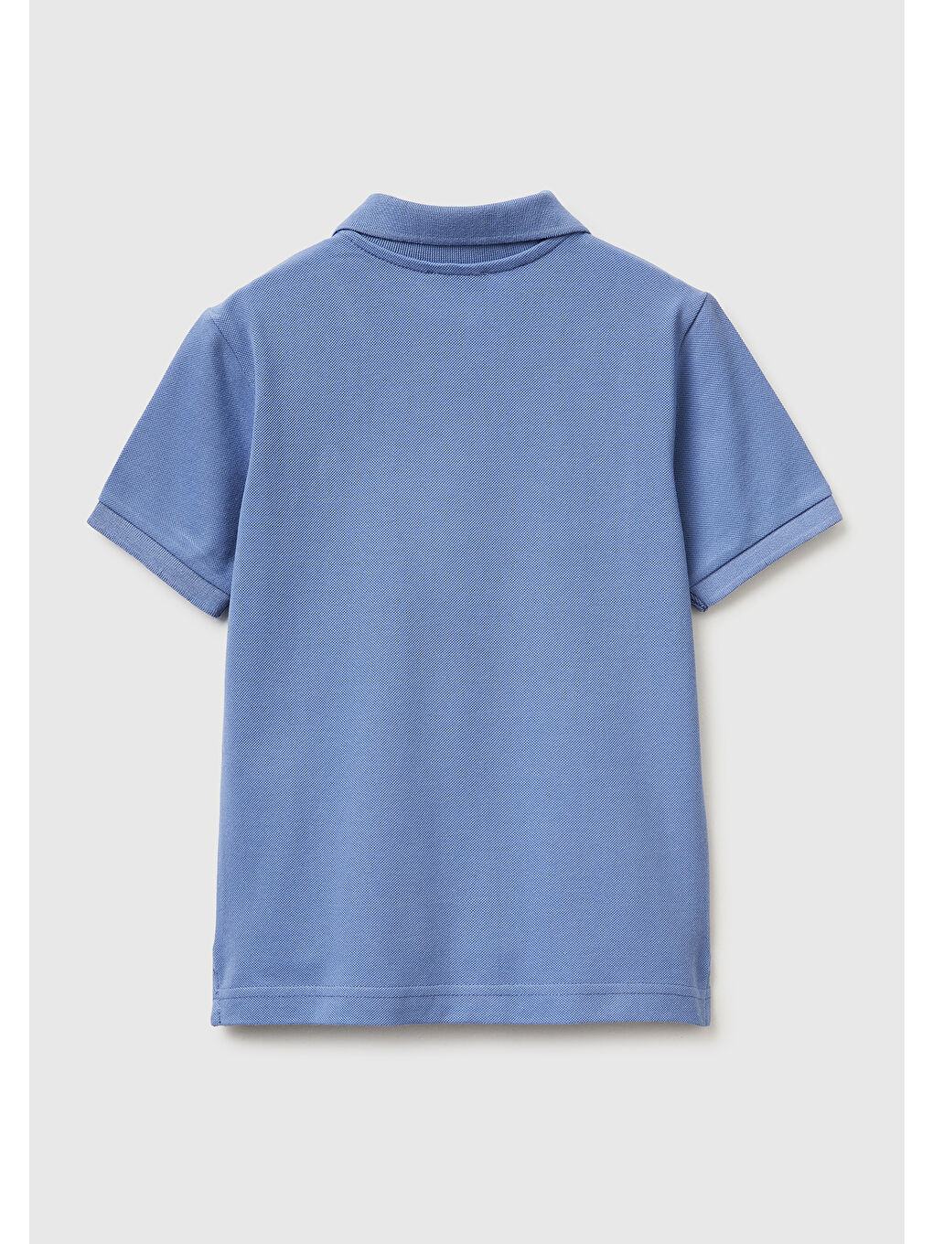 Turkuaz Erkek Çocuk Havacı Mavi Logolu Pike Polo T-Shirt-1