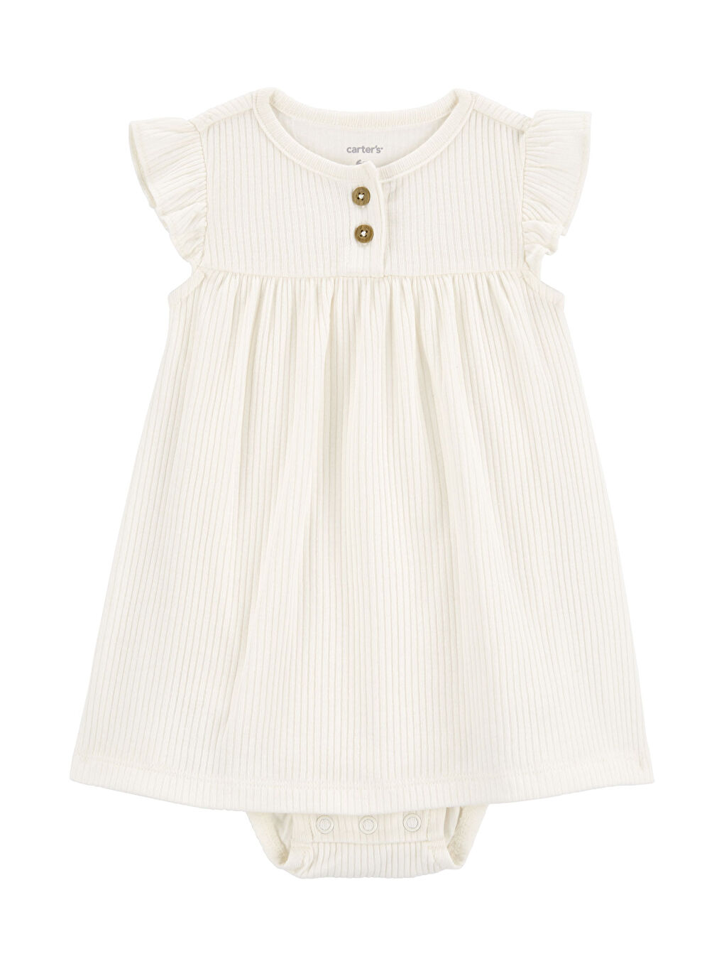 Gri Kız Bebek Elbise Set 2'li Paket-3