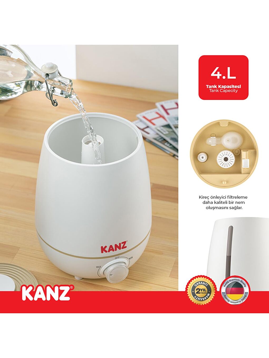 Manuel Üstten Doldurmalı Buhar Makinesi - Standart-3