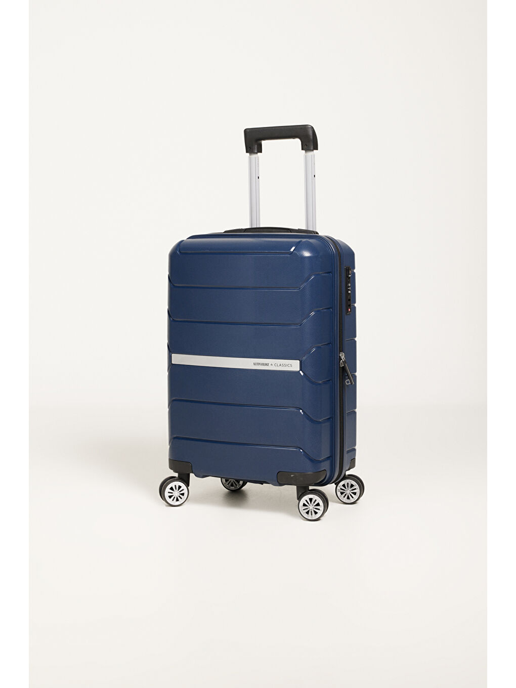 Erkek Lacivert Kabin (Küçük) Boy Valiz-1