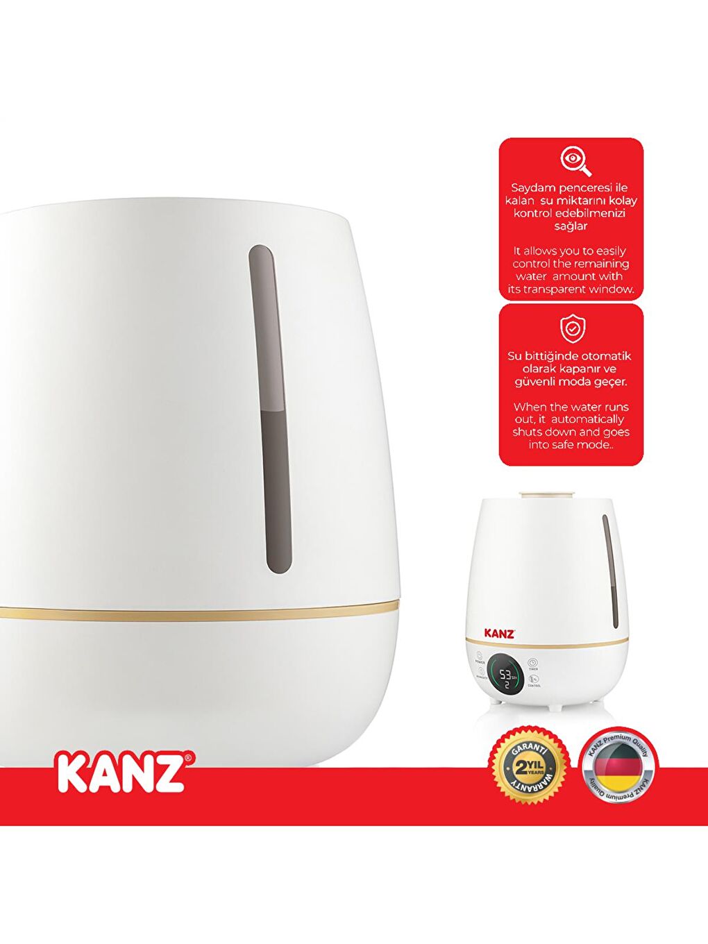 Manuel Üstten Doldurmalı Buhar Makinesi - Standart-8