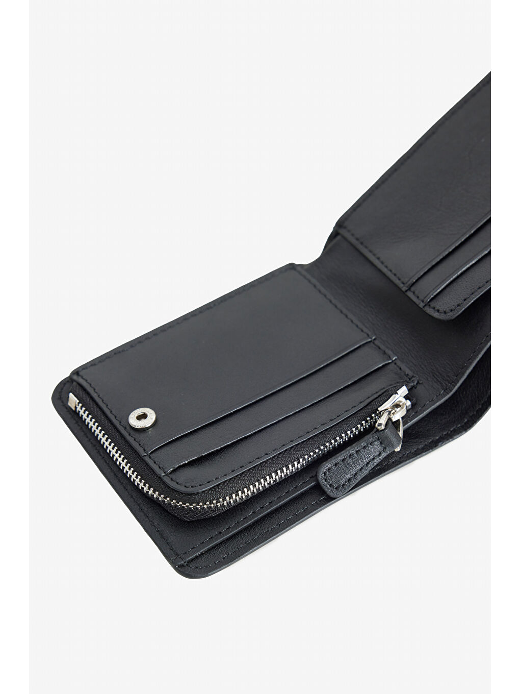 Erkek Siyah %100 Deri Cüzdan-4